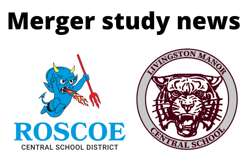 Merger study news with Roscoe and LMCS logos below